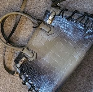 Henri Bendel snake skin crossbody